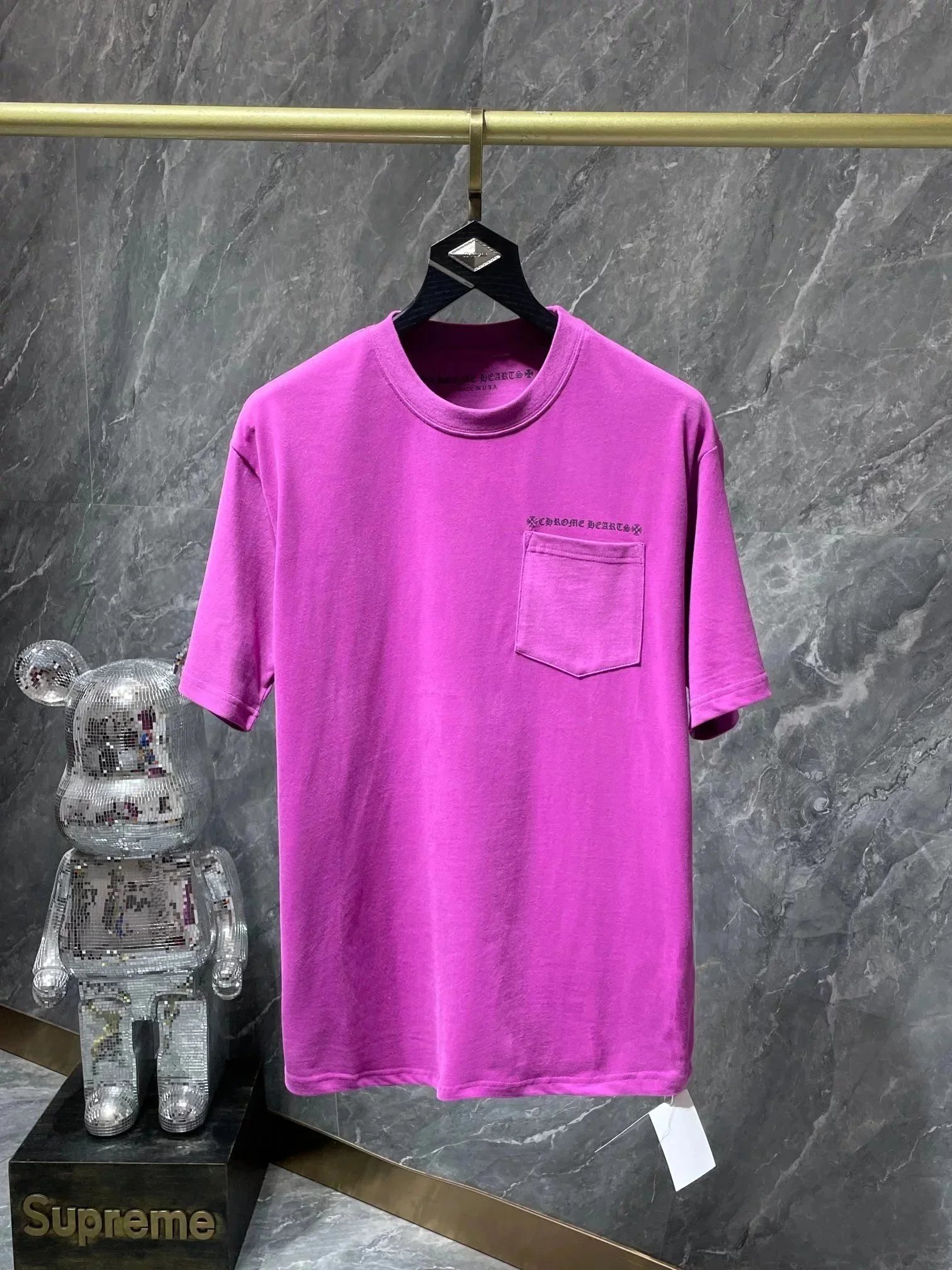 Chrome Hearts T-Shirts Graphic Pocket Short-Sleeve image 13