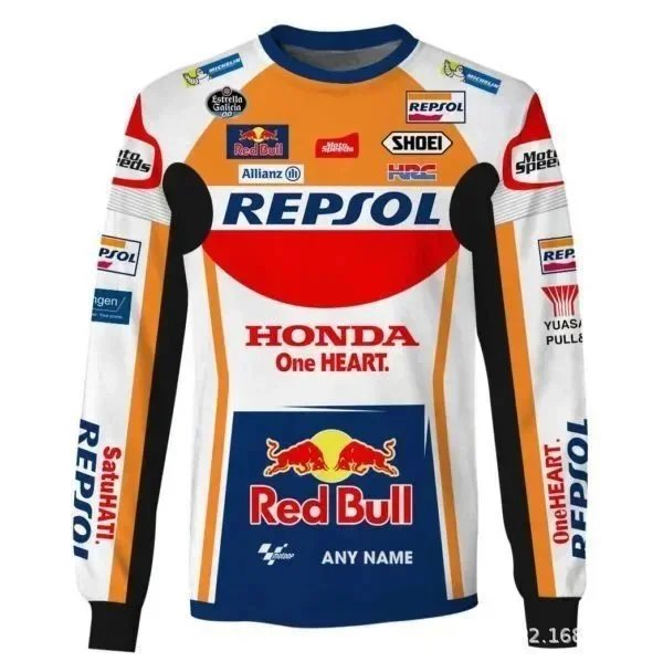Fox Shirts Long-Sleeve Motocross Jersey — 3