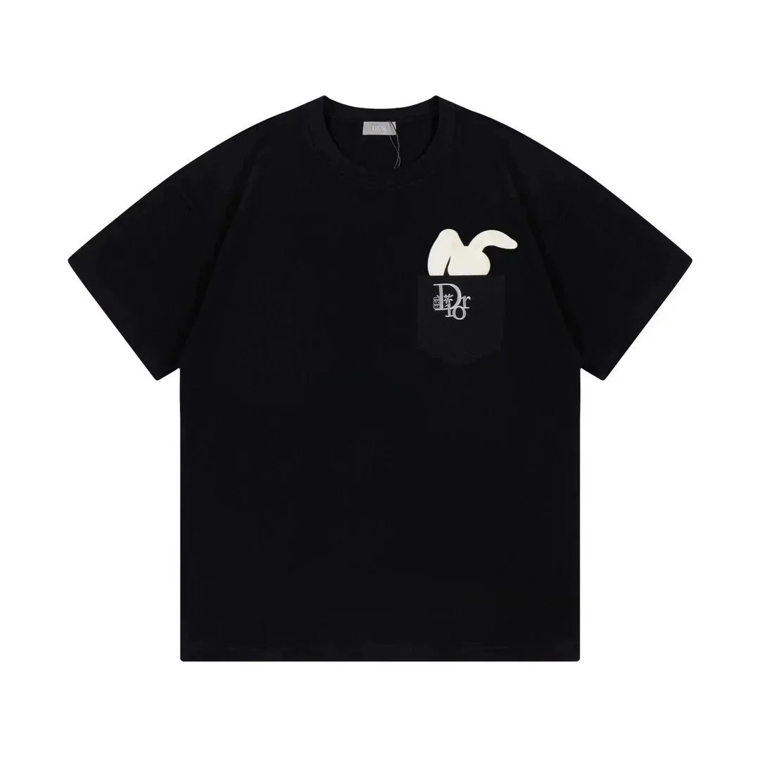 Dior T-Shirts Short-Sleeve Graphic Print image 9
