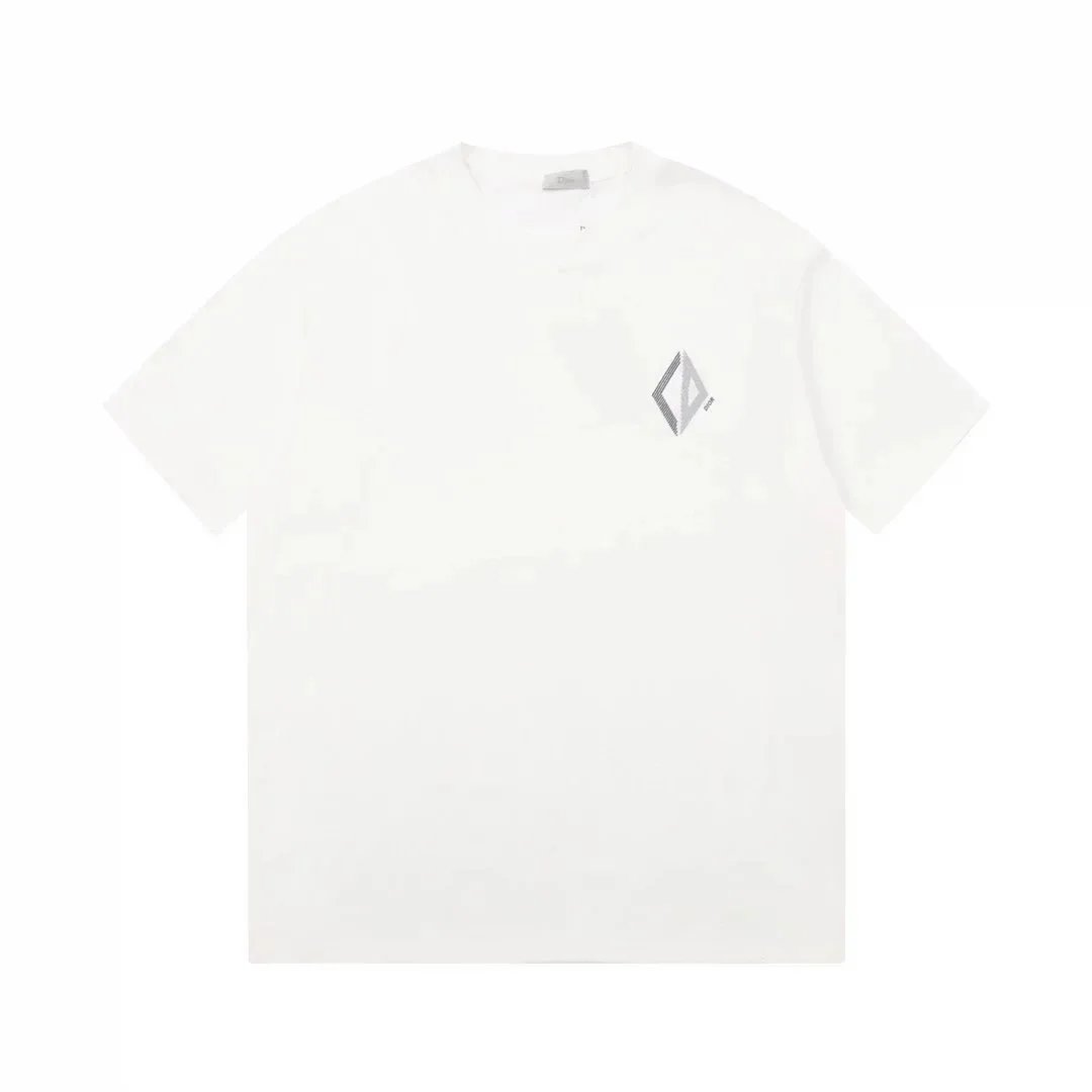 Dior T-Shirts Short-Sleeve Graphic Print — 2