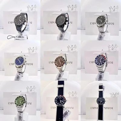 Emporio Armani Chronograph Watch [13 styles]