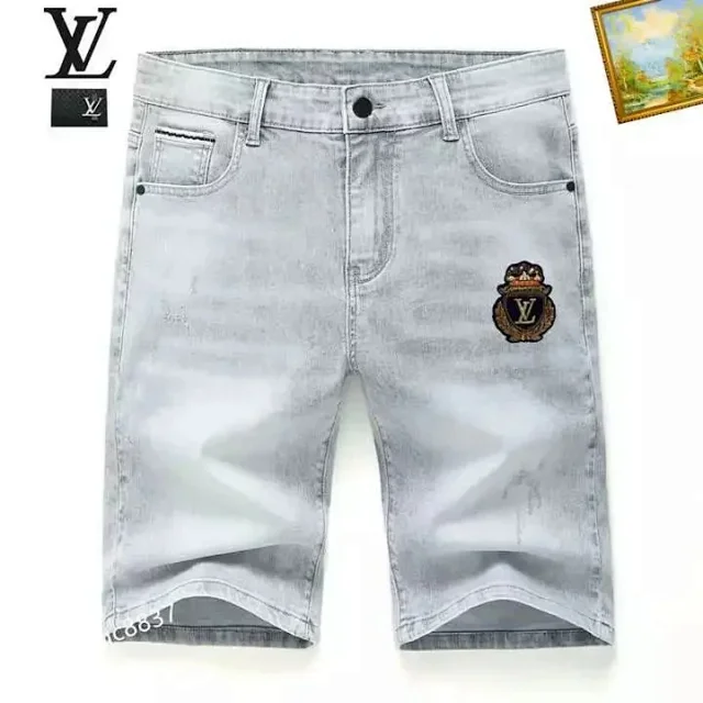 Unbranded Shorts Denim with patches and distressed details product detail image 13