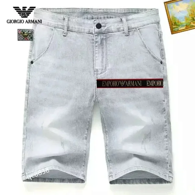 Unbranded Shorts Denim with patches and distressed details product detail image 14