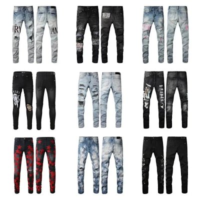 Amiri Distressed Denim Jeans