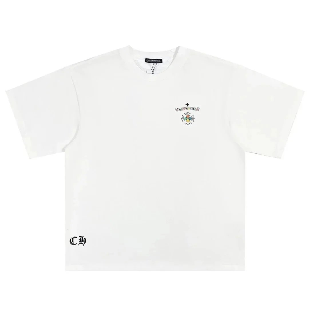 Chrome Hearts T-Shirts logo graphic short-sleeve T-shirt image 11