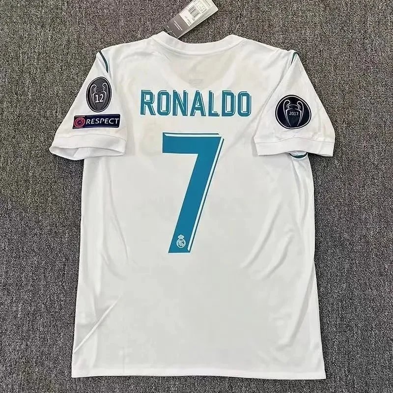 Real Madrid 2017 UEFA Champions League Final Away Jersey Cristiano Ronaldo #7 [13 styles] | 7521852309