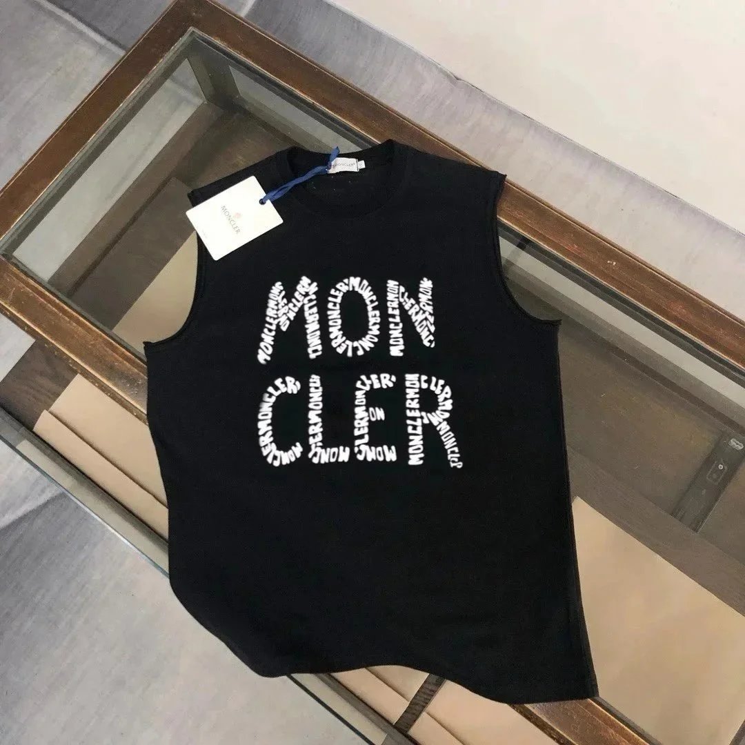 Moncler Vests Crewneck Graphic Vest — 18