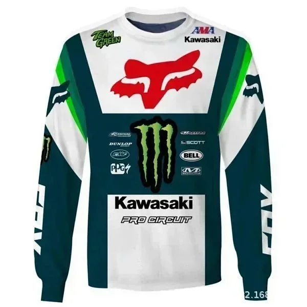 Fox Shirts Long-Sleeve Motocross Jersey product detail image 7