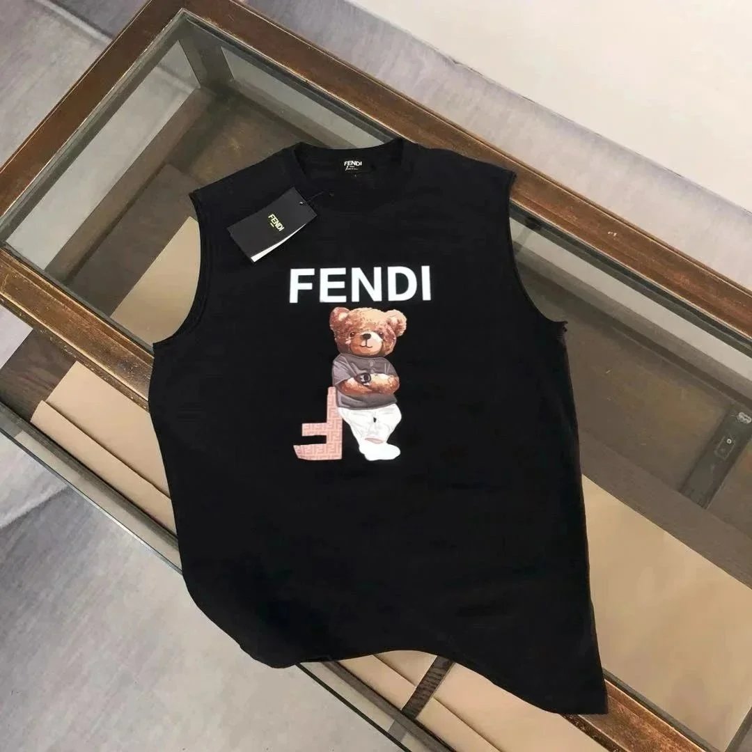 Moncler Vests Crewneck Graphic Vest — 39