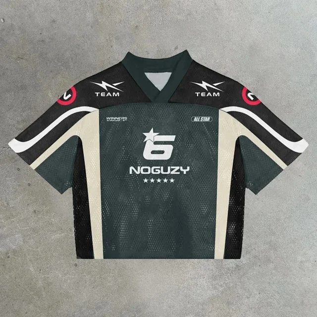 Unbranded Football Jerseys Mesh V-Neck Graphic Jersey product detail image 42