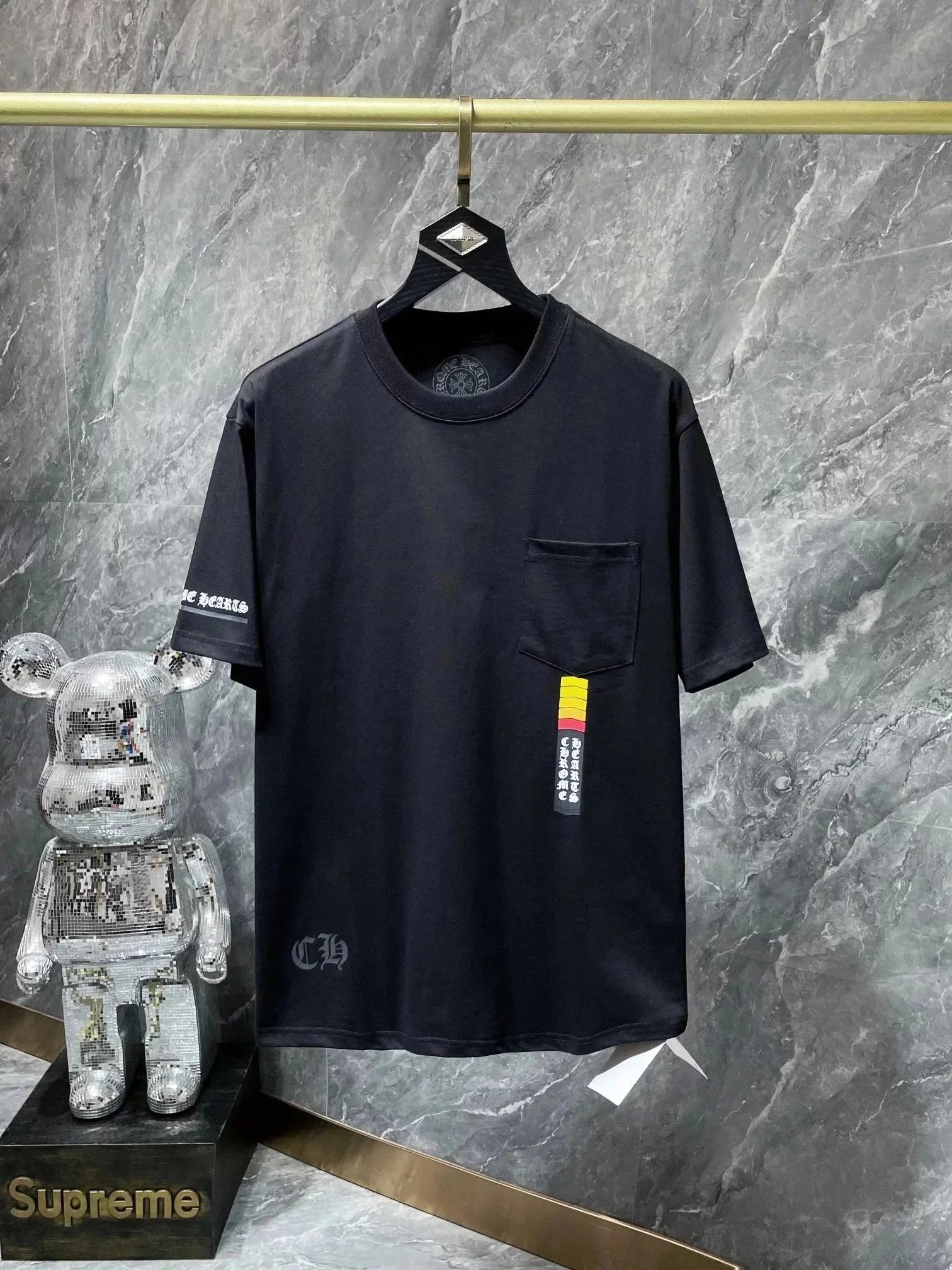 Chrome Hearts T-Shirts logo graphic short-sleeve T-shirt — 28