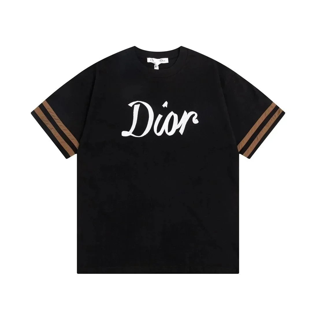 Dior T-Shirts Short-Sleeve Graphic Print image 8