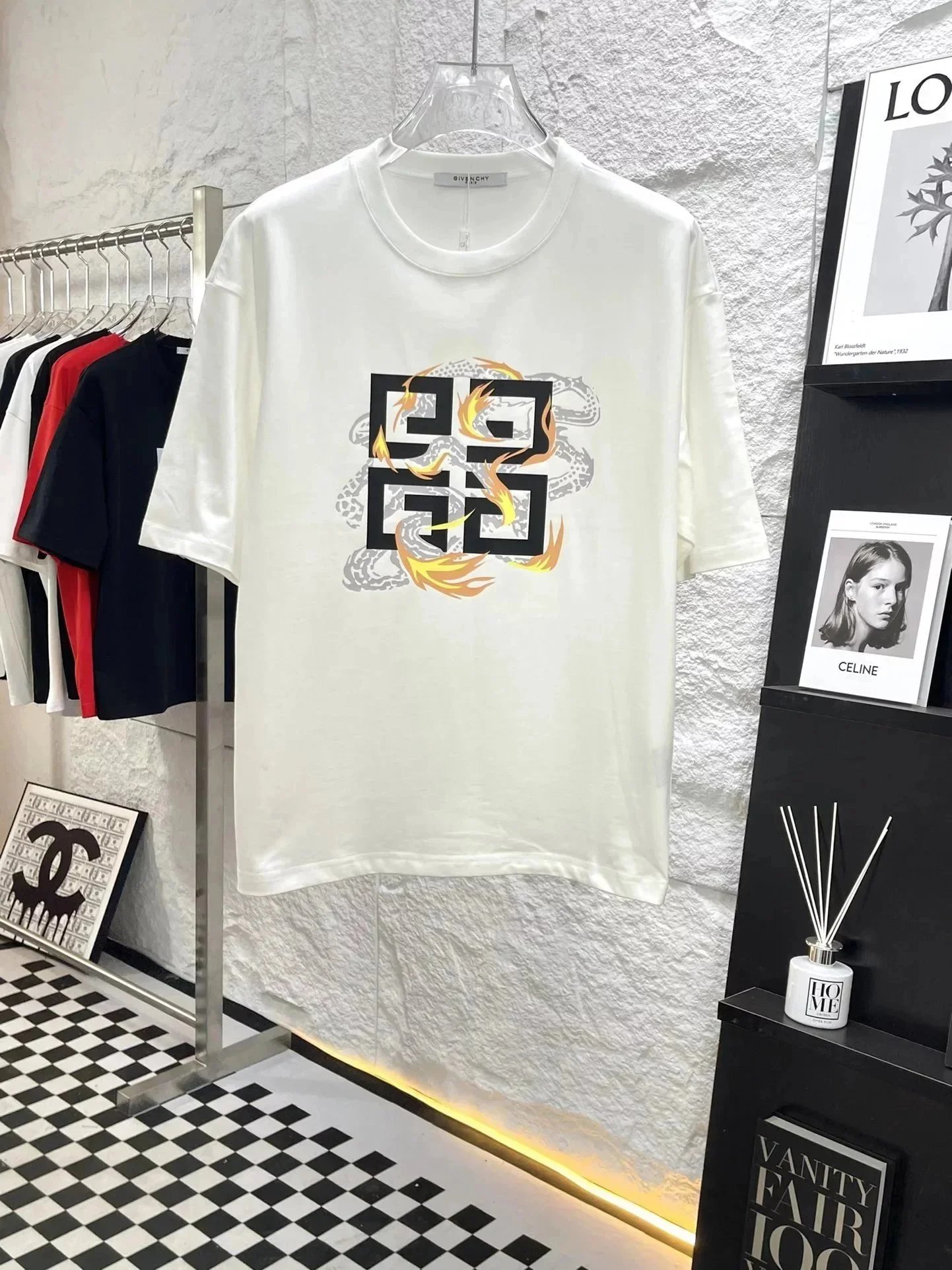 Givenchy T-Shirts Graphic Print T-Shirt — 16