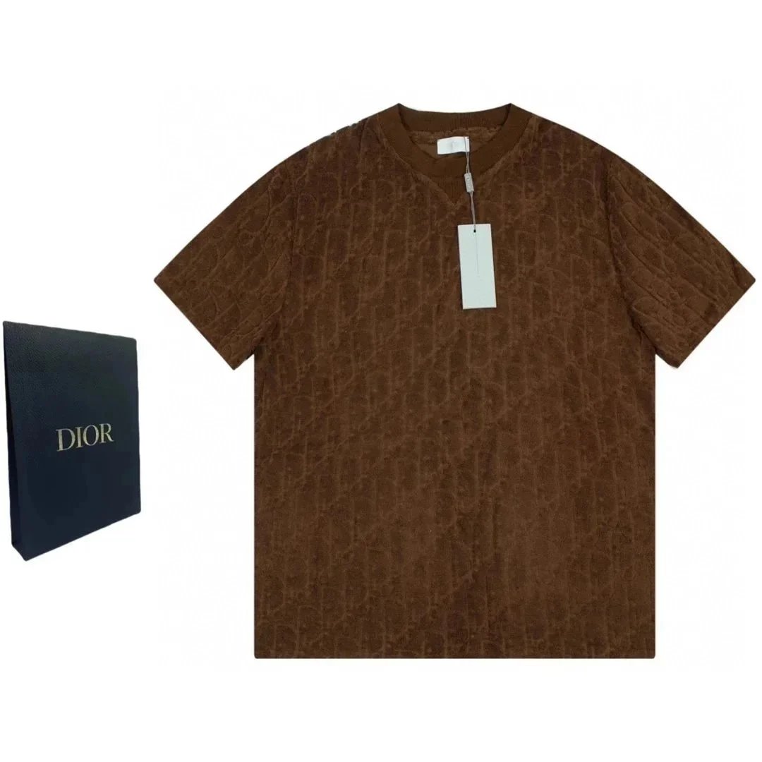 Dior T-Shirts Short-Sleeve Crew-Neck image 7