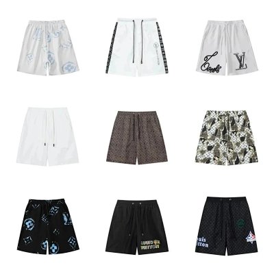 Louis Vuitton Monogram & Graphic Print Shorts