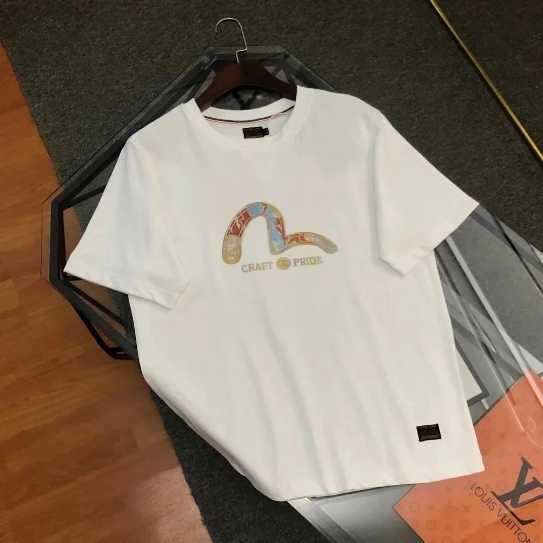 EVISU T-Shirts Short-Sleeve Logo Graphic T-Shirt — 16
