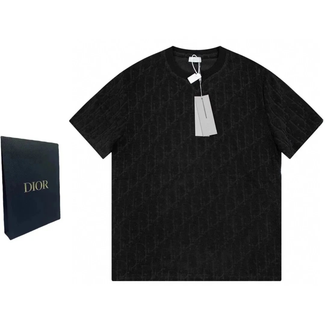 Dior T-Shirts Short-Sleeve Crew-Neck image 6