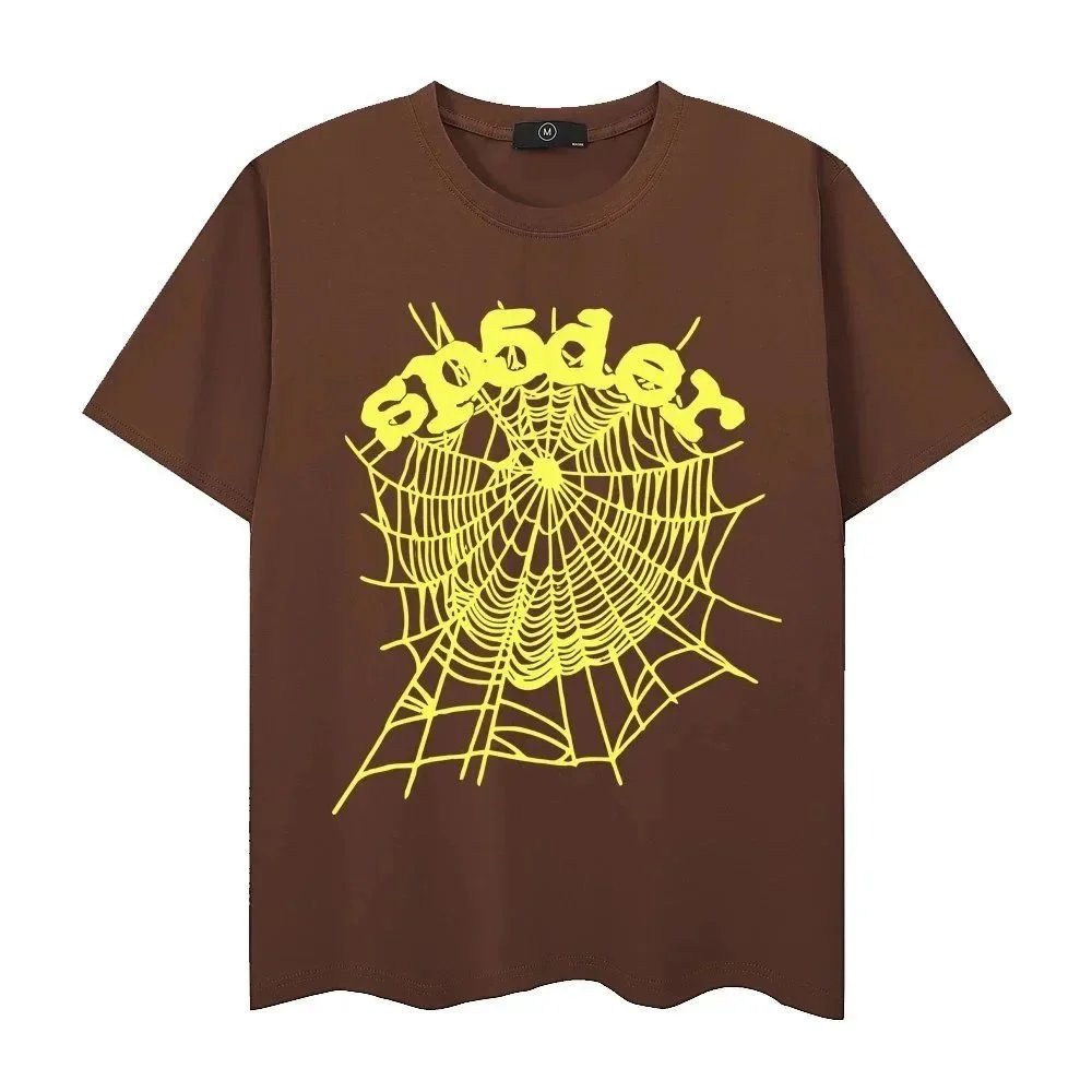 Sp5der T-Shirts Graphic-print crew-neck — 1