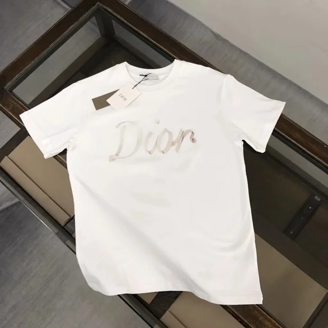 Dior T-Shirts Short-Sleeve Crew-Neck product detail image 10