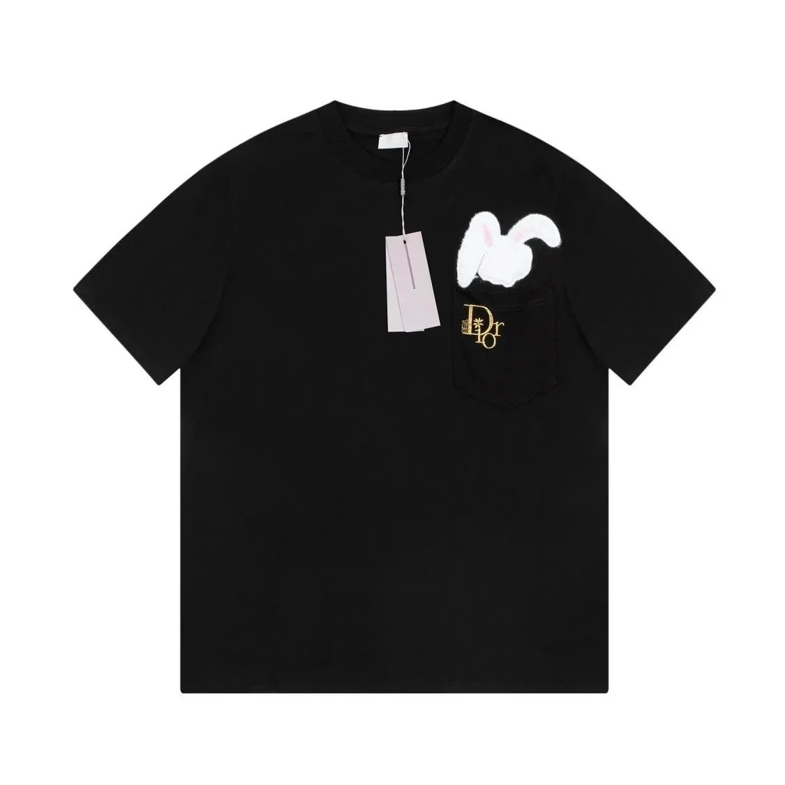 Dior T-Shirts Short-Sleeve Graphic Print image 12