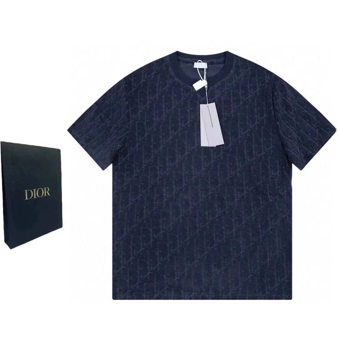 Dior T-Shirts Short-Sleeve Crew-Neck image 5