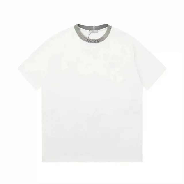 Dior T-Shirts Short-Sleeve Logo Graphic T-Shirt product detail image 5