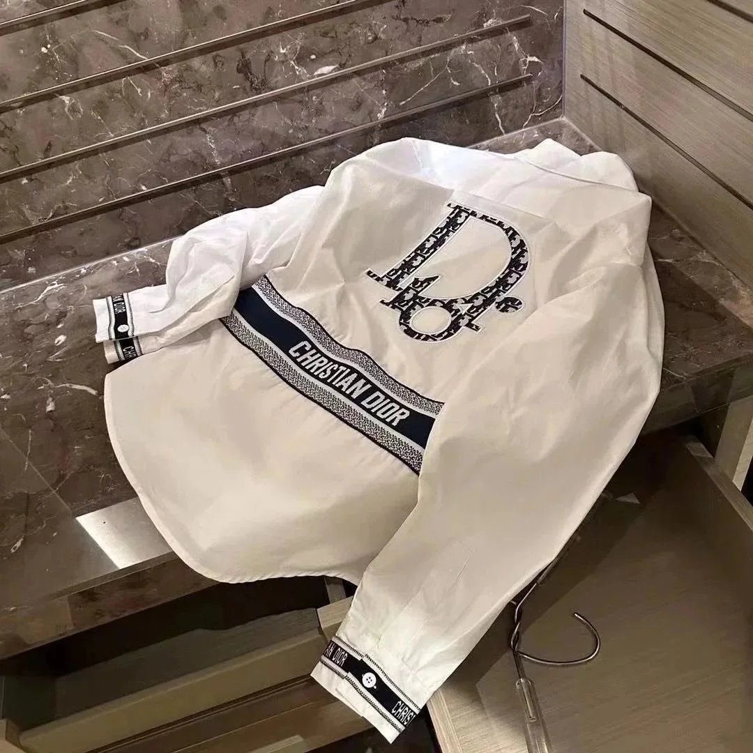 Dior Oblique Logo Windbreaker Jacket [2 styles]