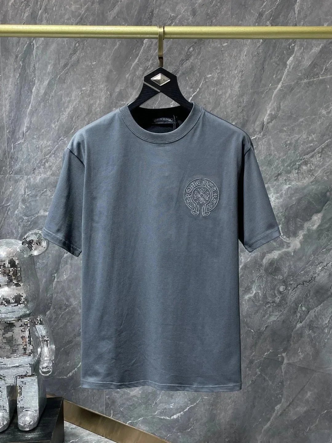 Chrome Hearts T-Shirts logo graphic short-sleeve T-shirt image 9