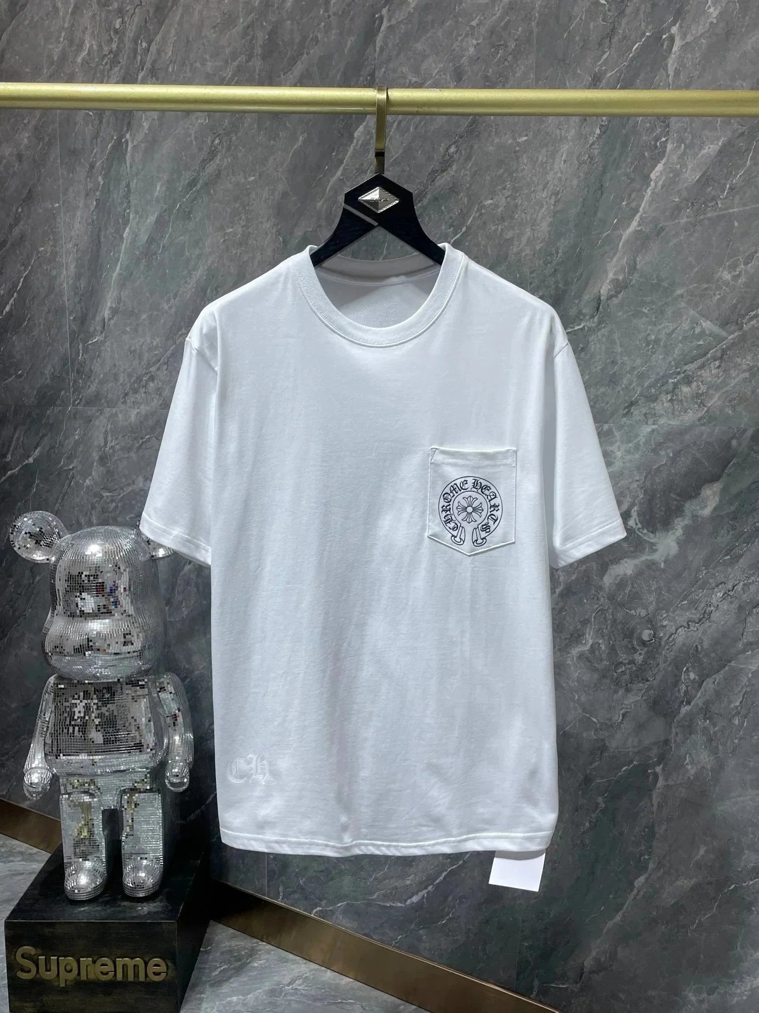 Chrome Hearts T-Shirts logo graphic short-sleeve T-shirt — 2