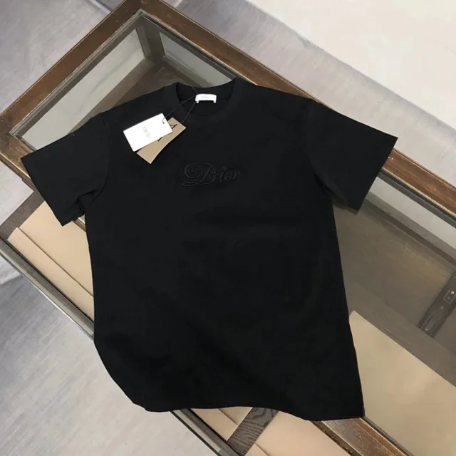Dior T-Shirts Short-Sleeve Crew-Neck product detail image 12