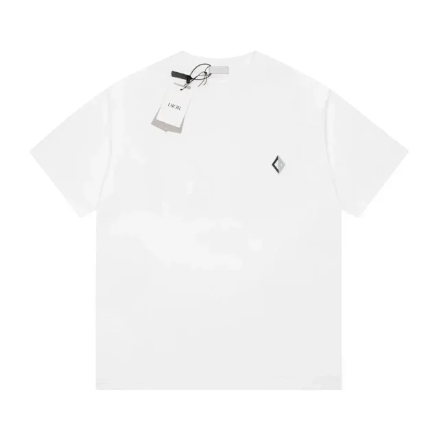 Dior T-Shirts Short-Sleeve Graphic Print product detail image 2