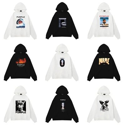 Purple Brand Graphic Hoodies [40 styles]