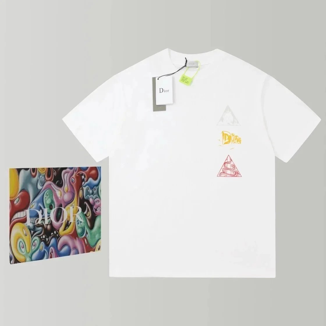 Dior T-Shirts Short-Sleeve Logo Graphic T-Shirt image 7