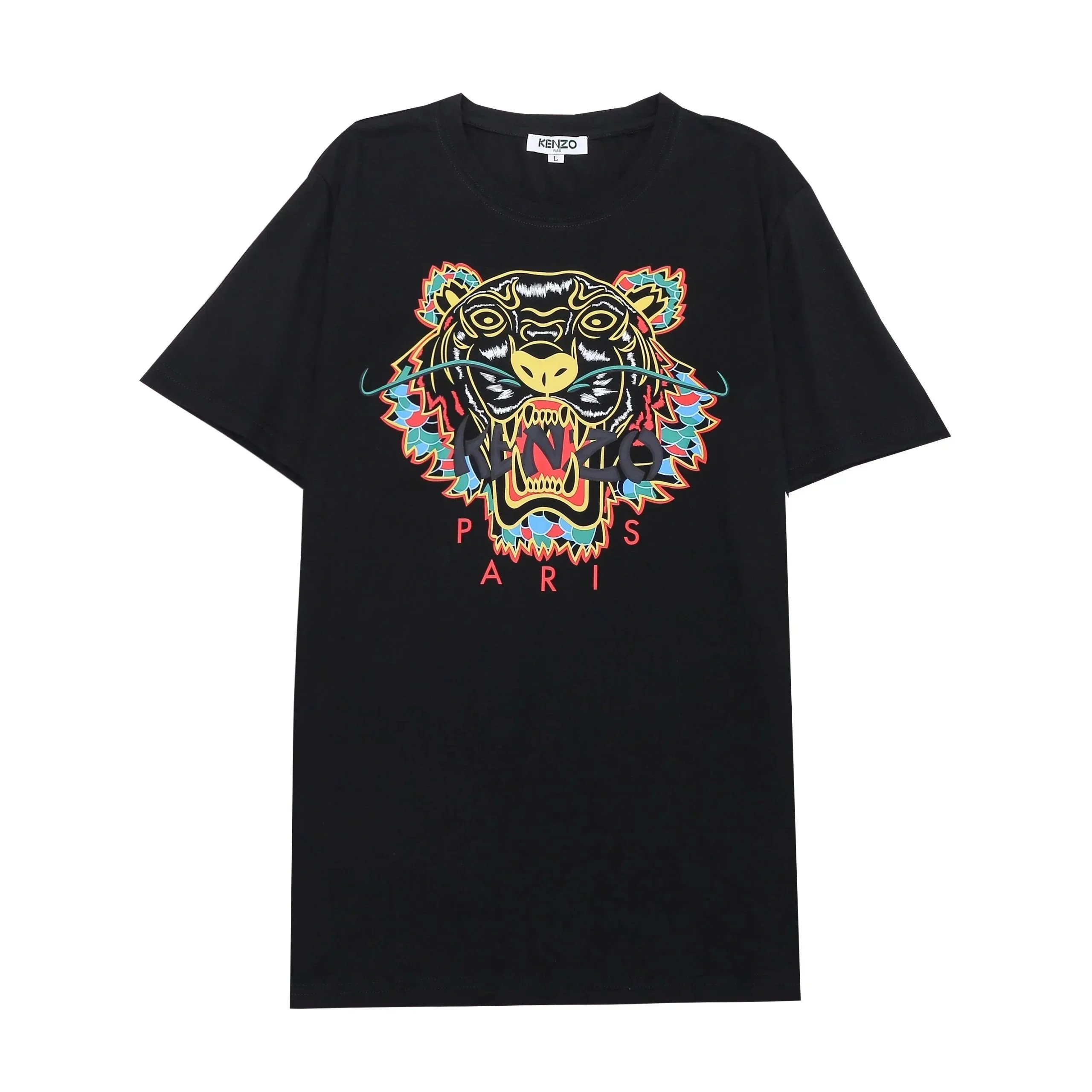 Kenzo T-Shirts Tiger Graphic Short-Sleeve T-Shirt — 16