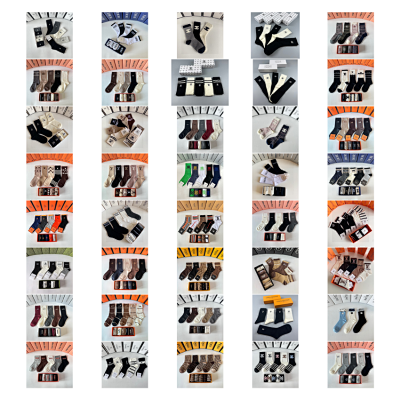Luxury Brand Logo Socks [40 styles]