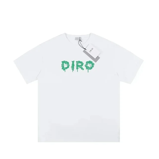 Dior T-Shirts Short-Sleeve Logo Graphic T-Shirt product detail image 2