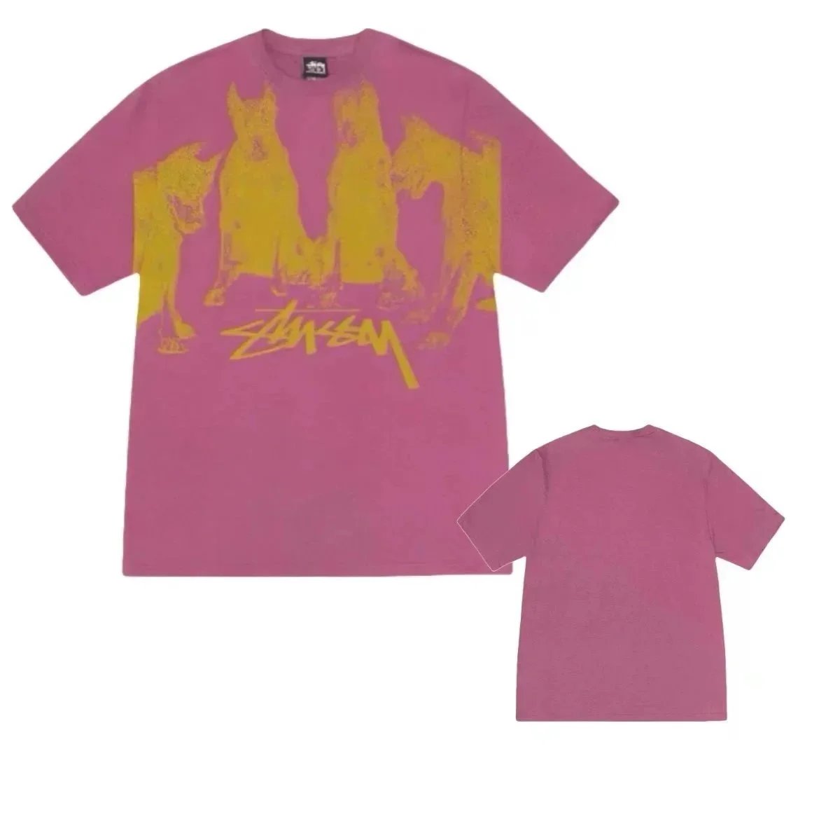 Stüssy T-Shirts Short-Sleeve Logo Graphic image 8