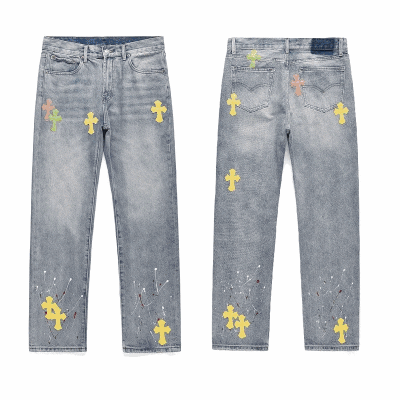 Levi's 501 Custom Cross-Embroidered Denim Jeans [35 styles]
