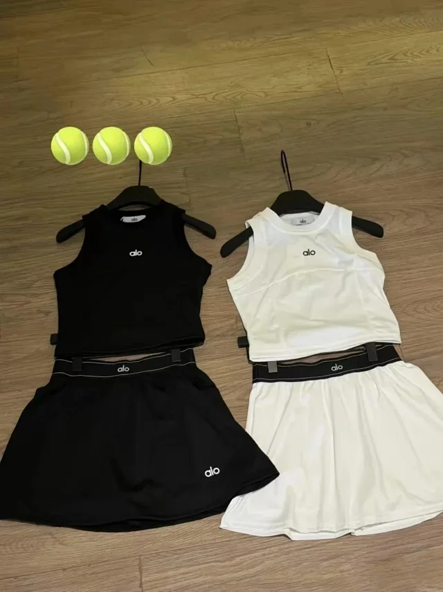 Alo Matching Sets Sleeveless Tennis Skirt Set product detail image 2