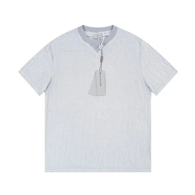 Dior T-Shirts Short-Sleeve Logo Graphic T-Shirt product detail image 11