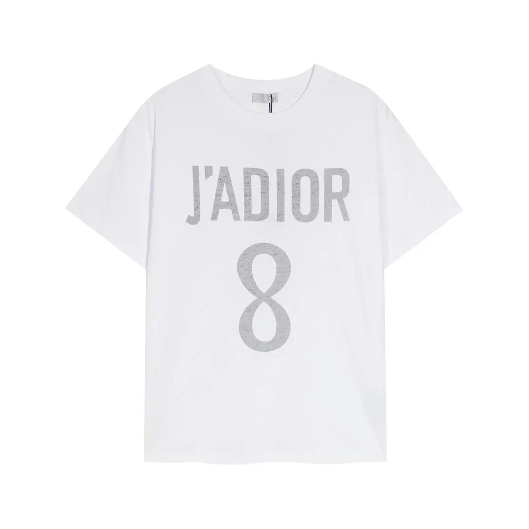 Dior T-Shirts Short-Sleeve Logo Graphic T-Shirt image 8
