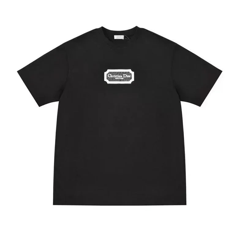 Dior T-Shirts Short-Sleeve Logo Graphic image 8