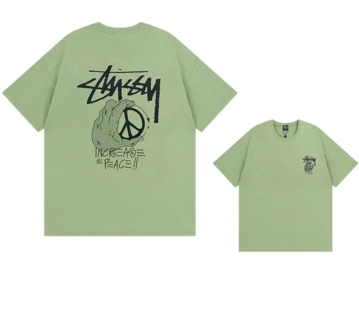 Stüssy T-Shirts Short-Sleeve Graphic Print — 2