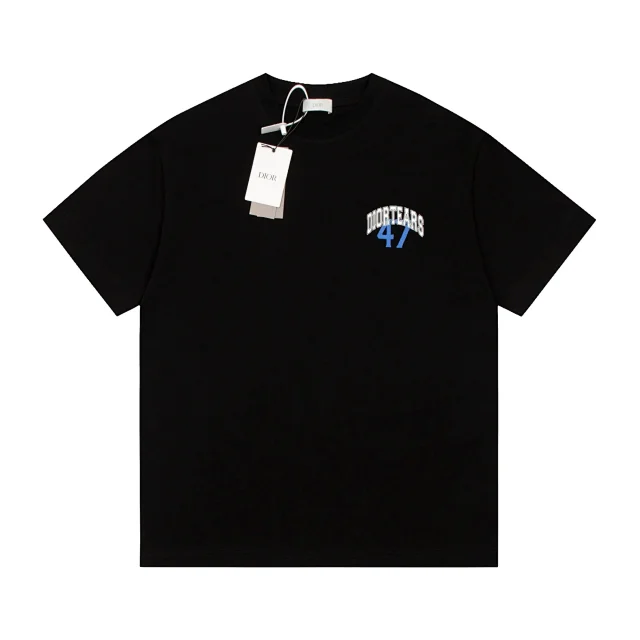 Dior T-Shirts Short-Sleeve Graphic Print product detail image 11