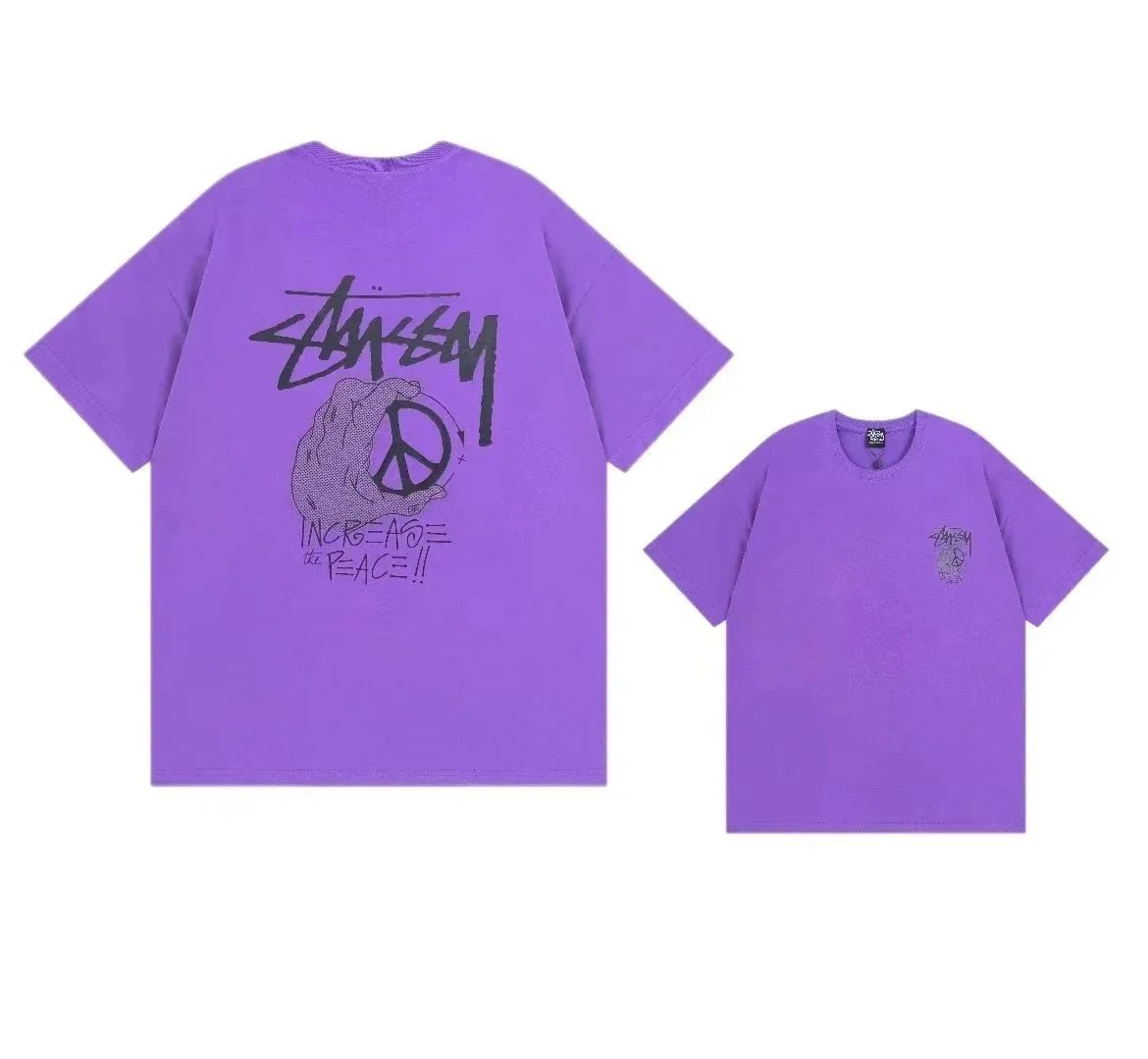 Stüssy T-Shirts Short-Sleeve Graphic Print — 21