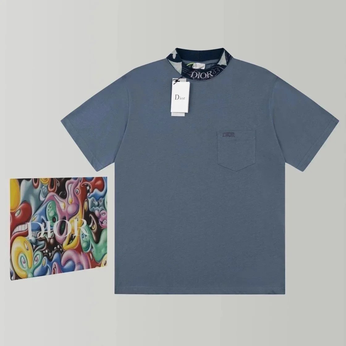 Dior T-Shirts Short-Sleeve Crew-Neck image 2