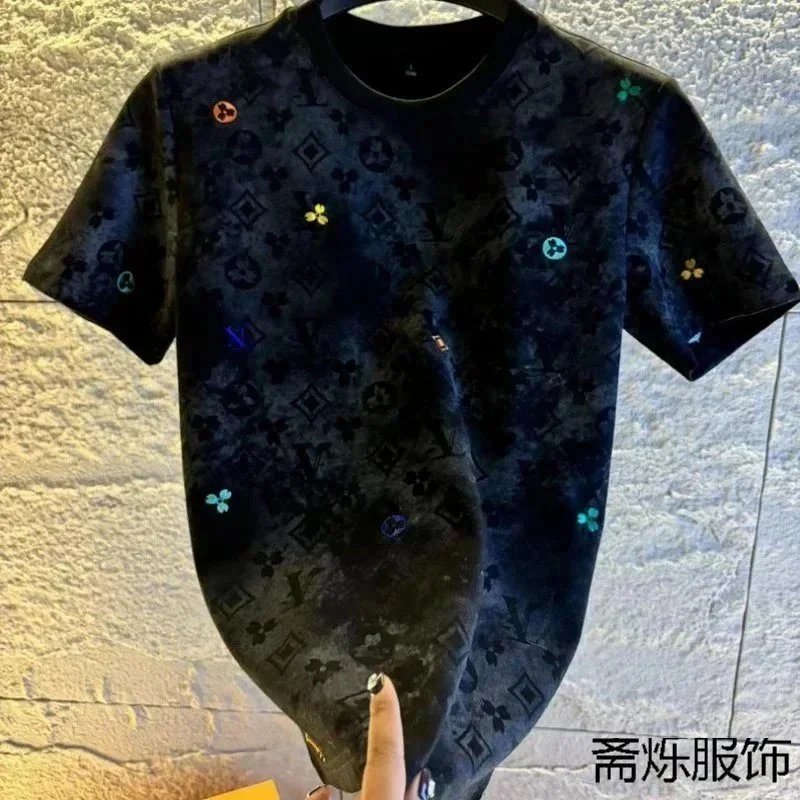 Louis Vuitton Monogram Velvet T-Shirt [18 styles] | 7519908839 product reference