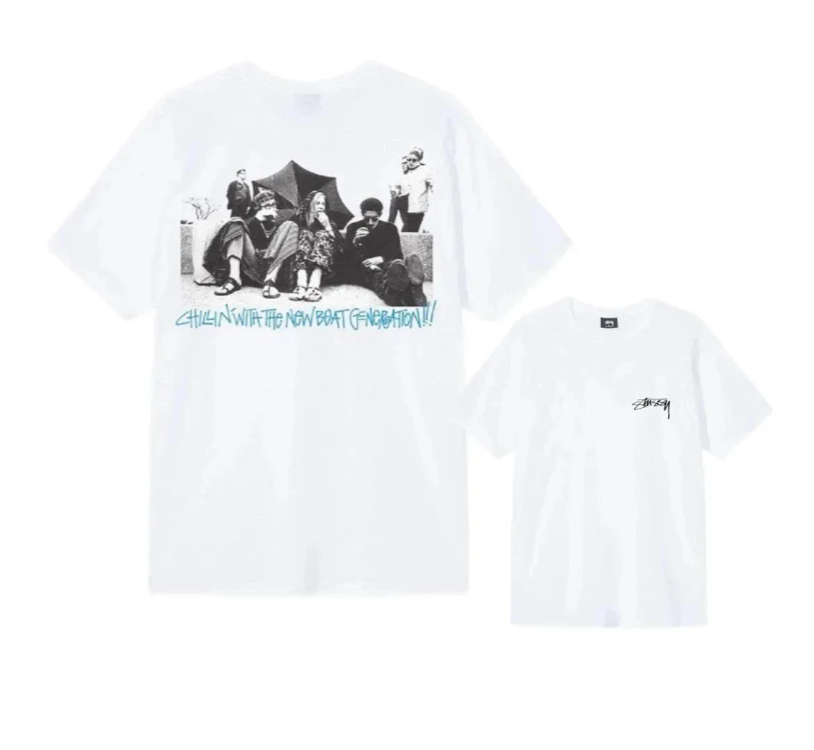Stüssy T-Shirts Short-Sleeve Hand Graphic T-Shirt — 2