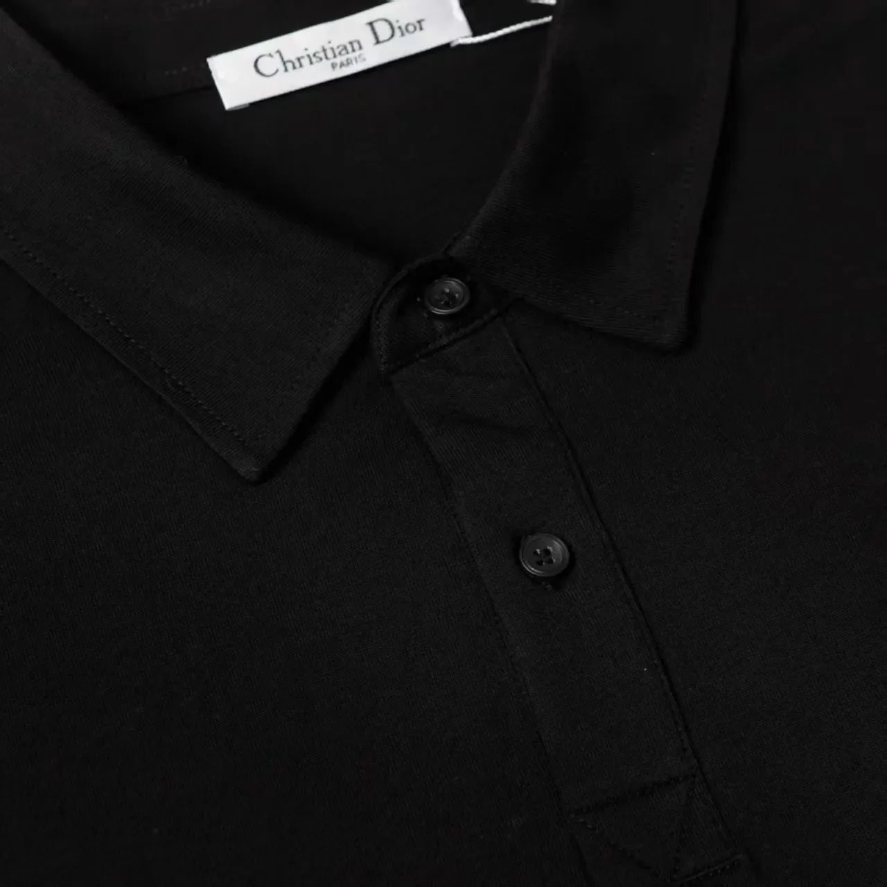 Dior T-Shirts Short-Sleeve Polo Shirt with Chest Logo image 9