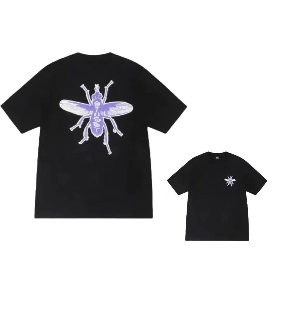 Stüssy T-Shirts Short-Sleeve Hand Graphic T-Shirt — 36